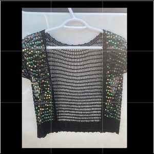 Sequin Cardigan